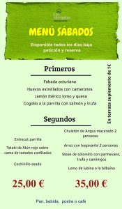 MENU-SABADOS