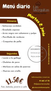 Menu diario